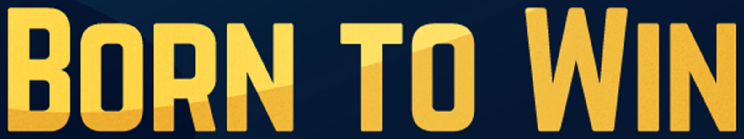 BORN TO WIN wordmark