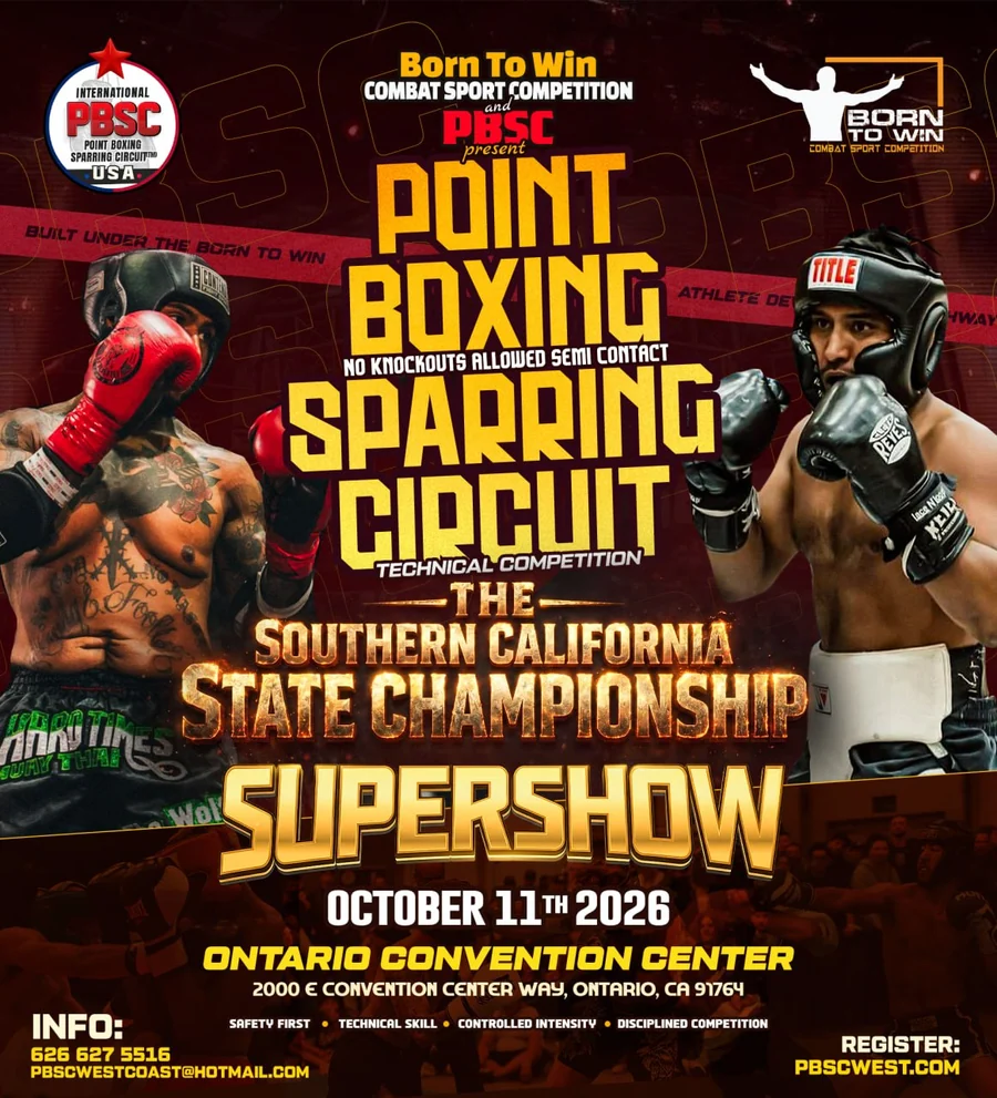 Point Boxing Sparring Circuit — Southern California State Championship Supershow