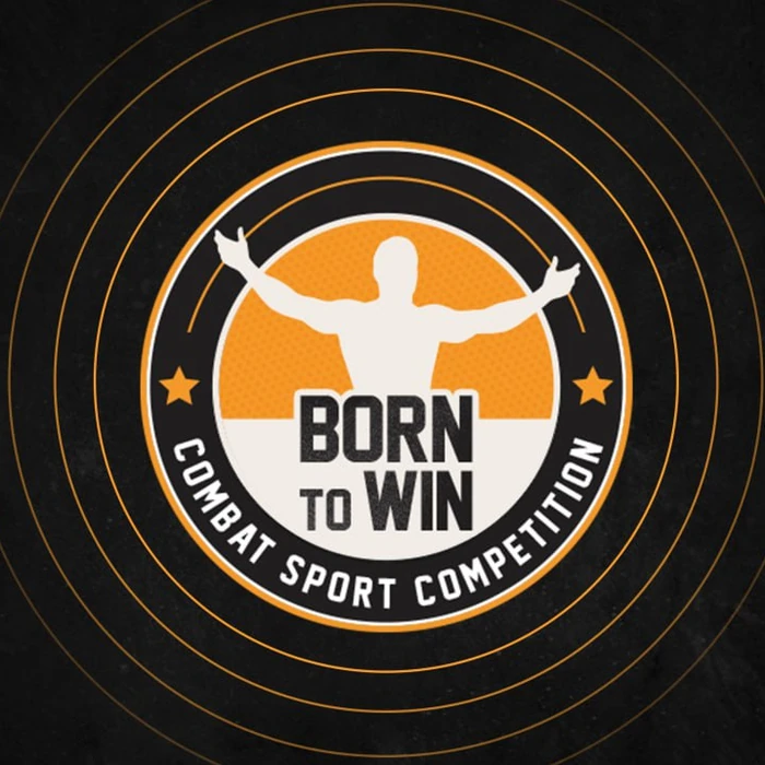 Born To Win circular badge