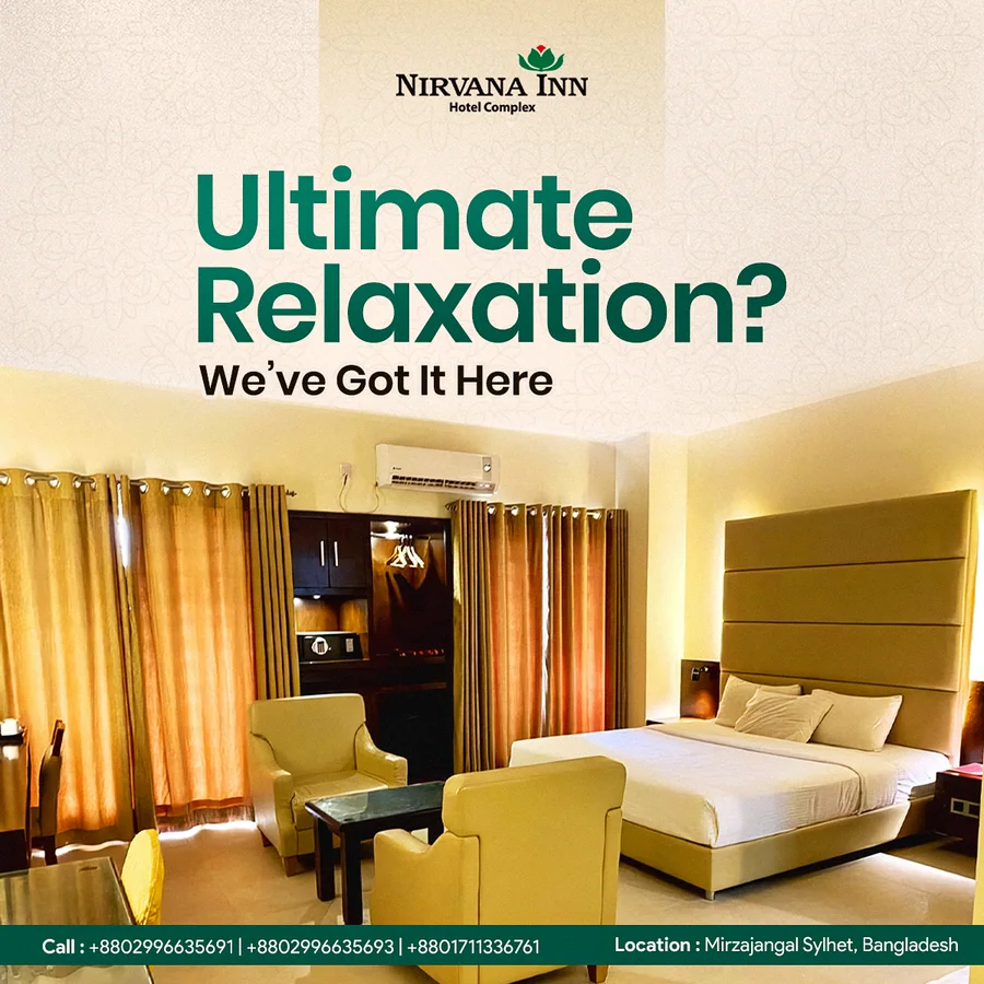 'Ultimate Relaxation' promo post